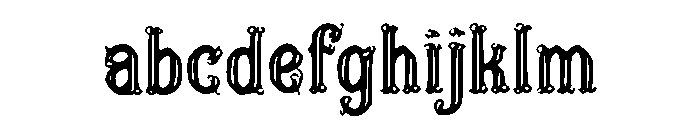 Outline Blackletter FONT