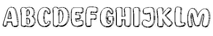 Outline Drawing Regular FONT