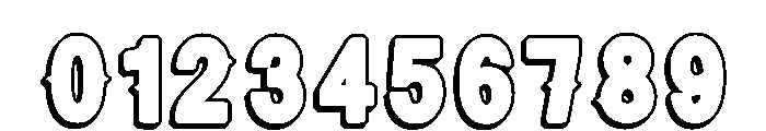 Outline Legend Regular Font OTHER CHARS