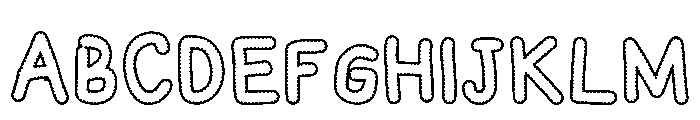 Outline Papper Regular FONT