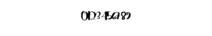 Outline Single Font OTHER CHARS