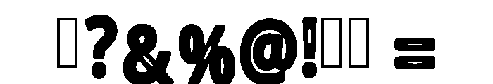 Outline Teacher Regular Font OTHER CHARS