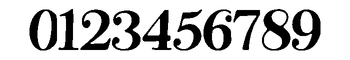 Outpost_Serif Font OTHER CHARS