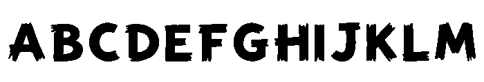 Outrigger Regular Font UPPERCASE