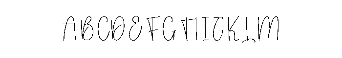Outside Beautiful Font UPPERCASE