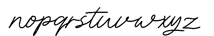 Outside Boston Regular Font LOWERCASE