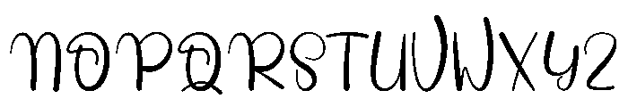 Outside Easter Font UPPERCASE