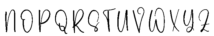 Outside Farmhouse Font UPPERCASE