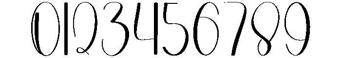 Outside Graduation Font OTHER CHARS