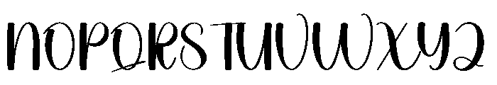 Outside Holiday Font UPPERCASE