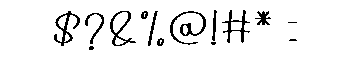 Outside Hunting Font OTHER CHARS