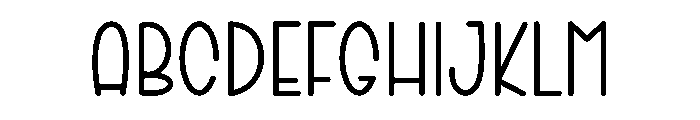 Outside Hunting Font UPPERCASE