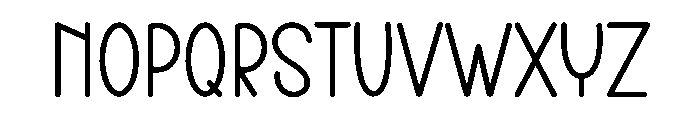 Outside Hunting Font UPPERCASE