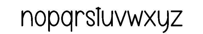 Outside Hunting Font LOWERCASE