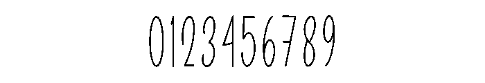 Outside Minimalist Font OTHER CHARS