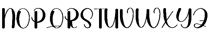 Outside Pumpkin Font UPPERCASE