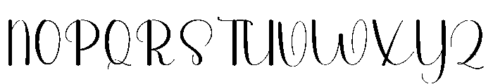 Outside Vocation Font UPPERCASE
