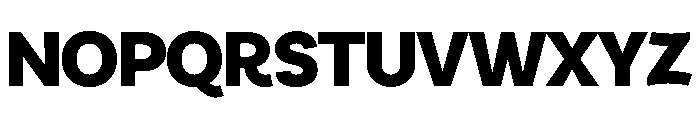 Ouvre Regular Font UPPERCASE