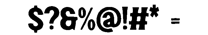 outbound Font OTHER CHARS
