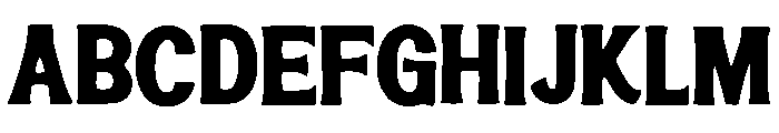 outbound Font UPPERCASE