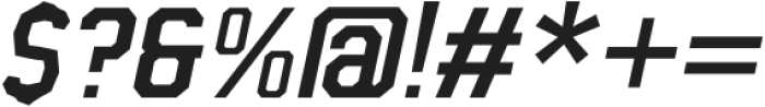 OUD RANGE Medium Italic otf (500) Font OTHER CHARS
