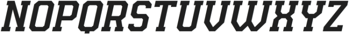 OUD RANGE Medium Italic otf (500) Font UPPERCASE