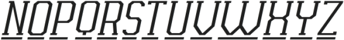 OUD RANGE Thin Italic otf (100) Font LOWERCASE