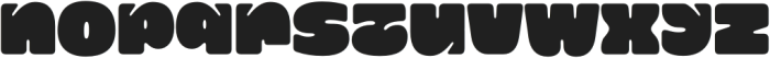 Oui Duper Chunk Regular otf (400) Font LOWERCASE