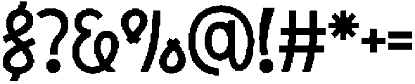 Oui Rullin Regular otf (400) Font OTHER CHARS