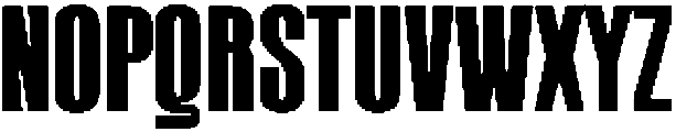 Oui Shiver Regular otf (400) Font UPPERCASE