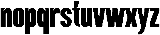 Oui Shiver Regular otf (400) Font LOWERCASE