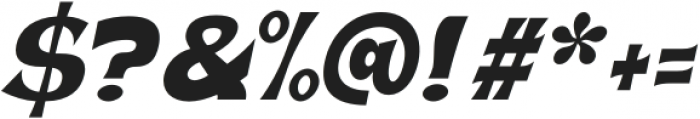 Oui Wolfie Ultra Condensed Italic otf (900) Font OTHER CHARS