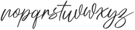 OurBelovedMatchaScript-Reg otf (400) Font LOWERCASE