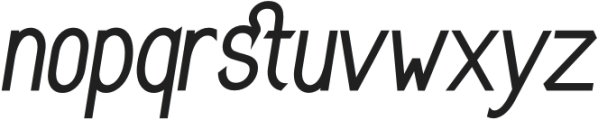 OusterSans-Bold otf (700) Font LOWERCASE