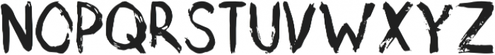 Out of Paint ttf (400) Font UPPERCASE