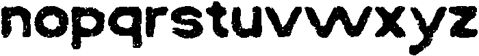 Outbrave Regular otf (400) Font LOWERCASE