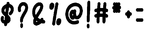 Outdoor Regular otf (400) Font OTHER CHARS