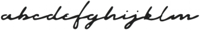 Outdoors Signature Stamp otf (400) Font LOWERCASE