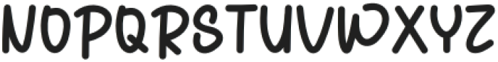 Outfit Cartoon Regular otf (400) Font LOWERCASE