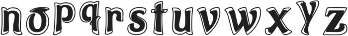 Outla Regular otf (400) Font LOWERCASE