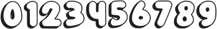 Outline Bounce Regular ttf (400) Font OTHER CHARS