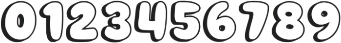 Outline Bubble Regular ttf (400) Font OTHER CHARS