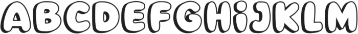 Outline Bubble Regular ttf (400) FONT