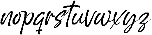 Outline Delighta Italic Italic otf (300) Font LOWERCASE