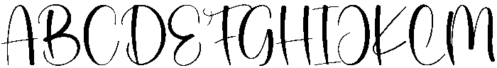 Outline Regular otf (400) Font UPPERCASE