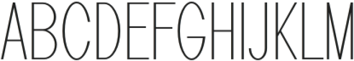 Outline Regular otf (400) Font LOWERCASE