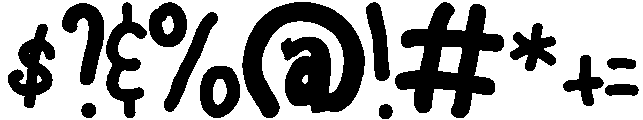 Outline otf (400) Font OTHER CHARS