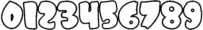 Outline otf (400) Font OTHER CHARS