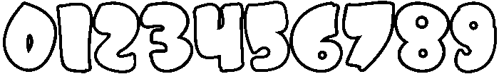 Outline otf (400) Font OTHER CHARS