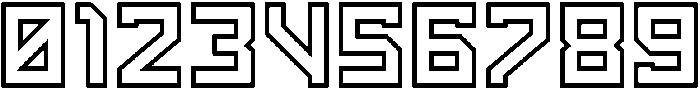 Outline otf (400) Font OTHER CHARS